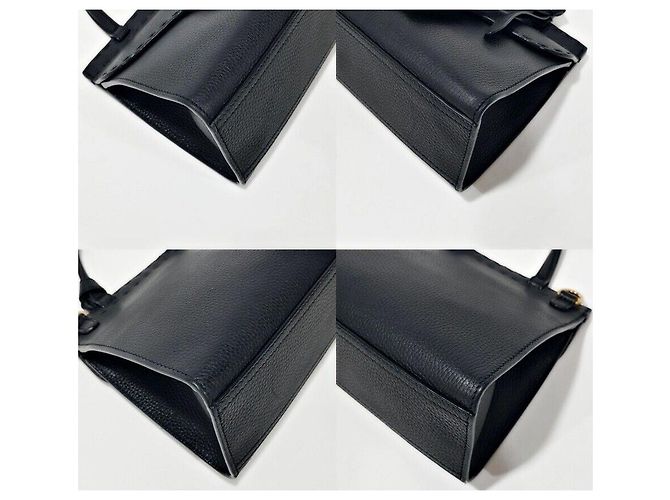 Gucci Borsa a mano e a tracolla Marmont con manico superiore Nero - vista 8