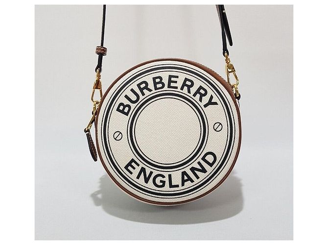 Burberry Borsa a tracolla rotonda Louis Logo - vista 2