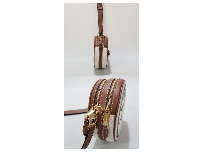 Burberry Borsa a tracolla rotonda Louis Logo - vista 3