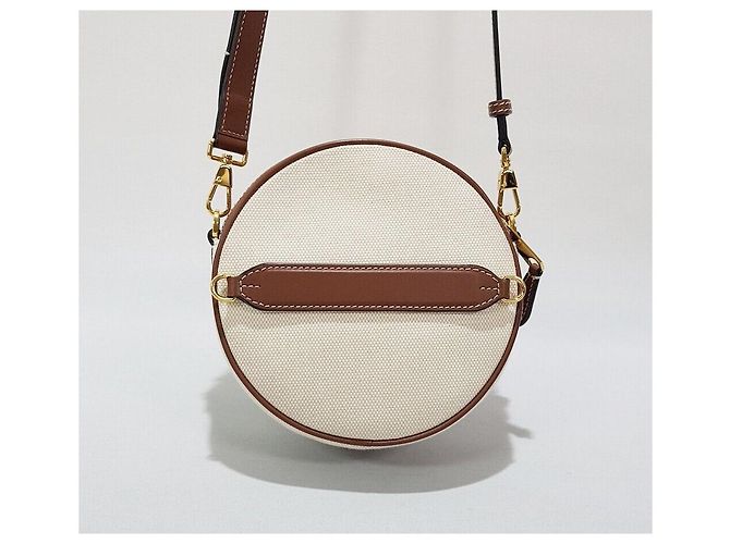 Burberry Borsa a tracolla rotonda Louis Logo - vista 4