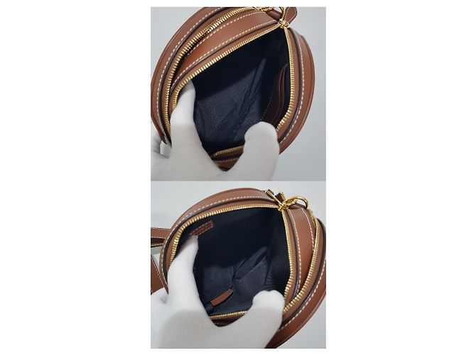 Burberry Borsa a tracolla rotonda Louis Logo - vista 8