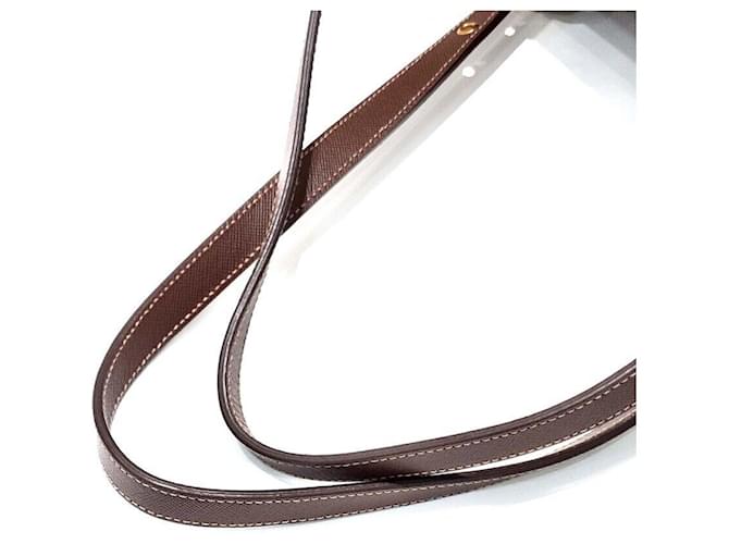 Prada Borsa a tracolla Pocono Marrone - vista 3