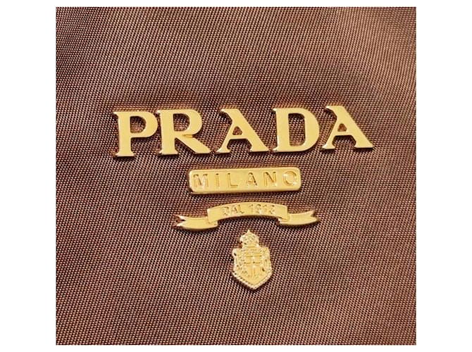 Prada Borsa a tracolla Pocono Marrone - vista 6