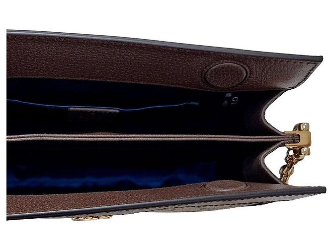 Gucci Borsa a tracolla GG Supreme Ophidia GG Supreme Marrone - vista 6