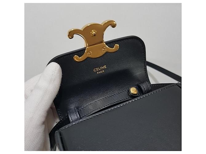 Céline Mini Clutch Nera Nero - vista 8