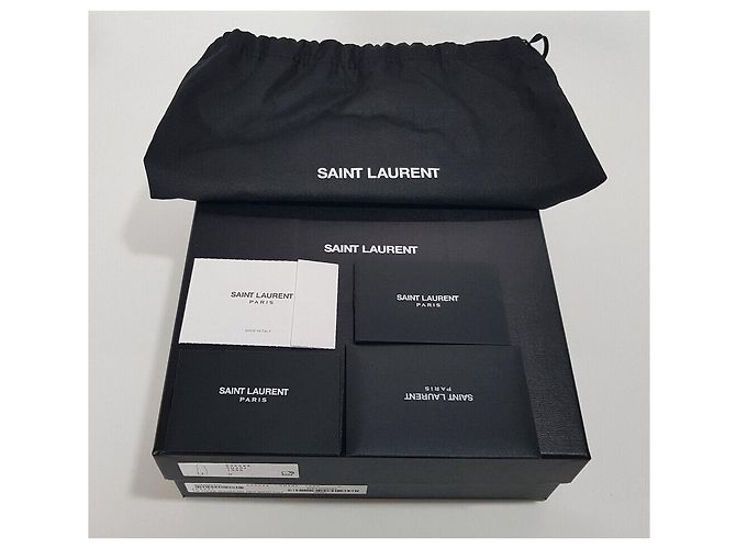 Saint Laurent Borsa a tracolla con catena porta-cellulare Nero - vista 10