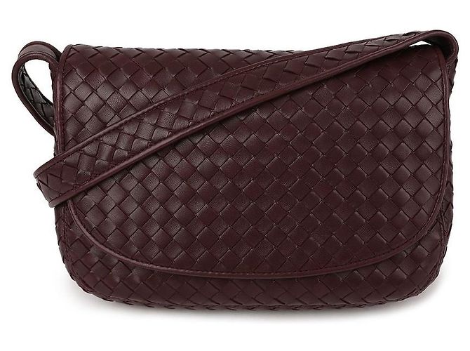 Bottega Veneta Borsa a Tracolla con Patta Nero - vista 3