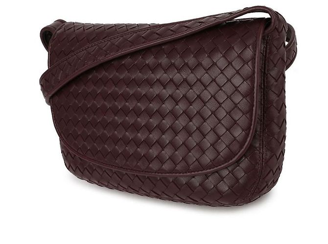 Bottega Veneta Borsa a Tracolla con Patta Nero - vista 4