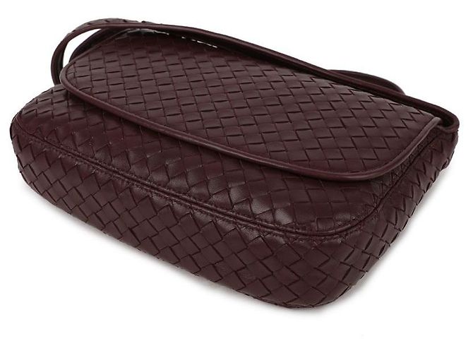 Bottega Veneta Borsa a Tracolla con Patta Nero - vista 6