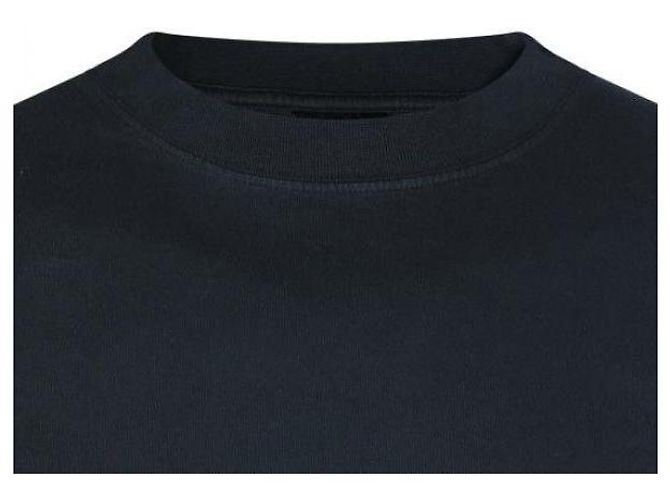 Balenciaga T-Shirt mit Tape-Logo Schwarz - Ansicht 11