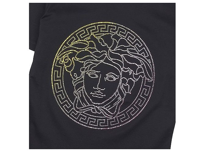 Versace T-Shirt mit Medusa-Kristall-Logo - Ansicht 5