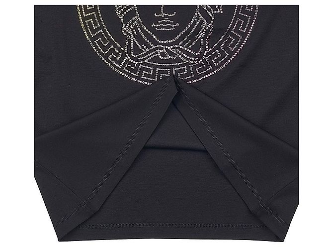 Versace T-Shirt mit Medusa-Kristall-Logo - Ansicht 7