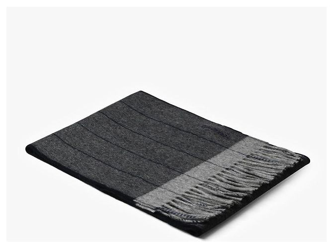 Salvatore Ferragamo Sciarpa da uomo Nero - vista 4