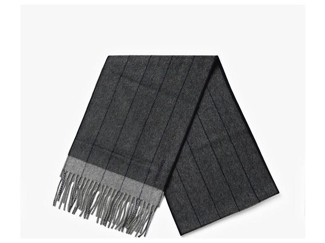 Salvatore Ferragamo Sciarpa da uomo Nero - vista 5