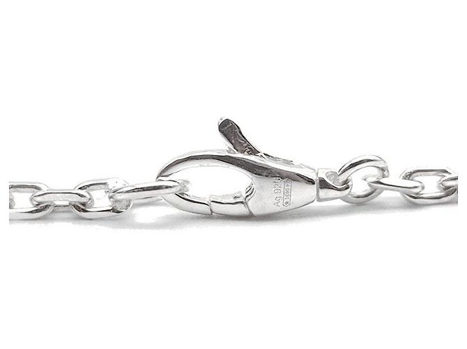 Gucci Collar de cadena entrelazada plateada Plata - vista 6