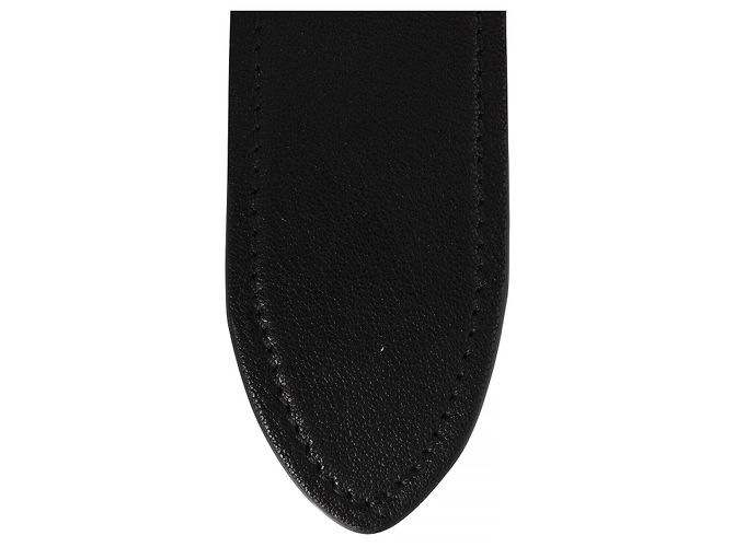 Miu Miu Schwarzer Ledergürtel EFX - Ansicht 7
