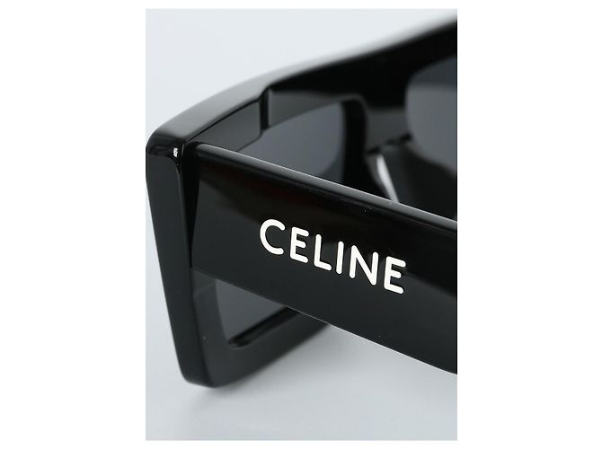 Céline Occhiali da sole MONOCHROMS Acetato Nero Marrone - vista 4
