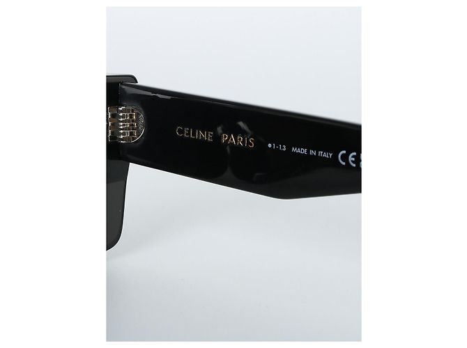 Céline Occhiali da sole MONOCHROMS Acetato Nero Marrone - vista 6