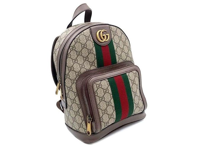 Gucci Mochila GG Supreme Ophidia - vista 3