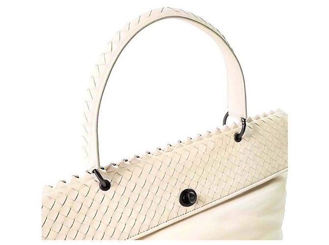 Bottega Veneta Borsa Tote Bianco - vista 3