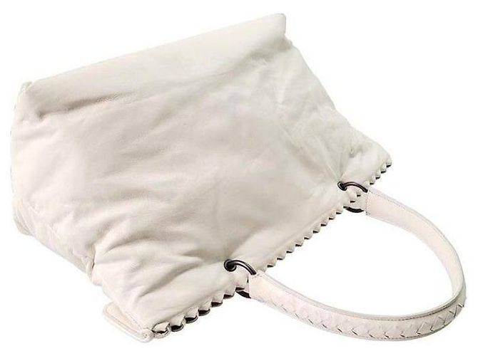 Bottega Veneta Borsa Tote Bianco - vista 7