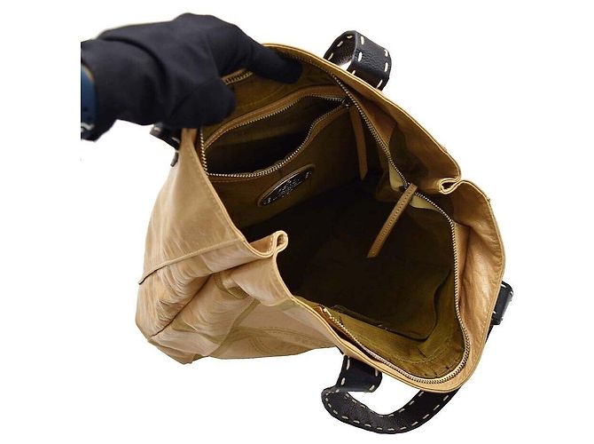 Fendi Borsa a tracolla grande Selleria in pelle di capra Multicolore - vista 6