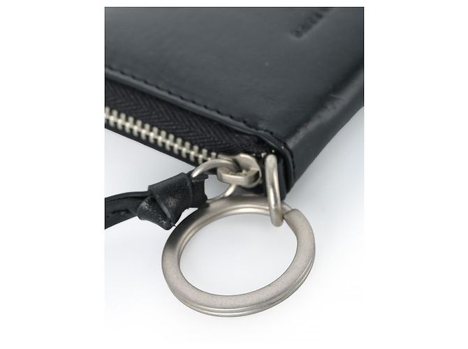 Dries Van Noten Zipped Leather Card Case Black - view 5