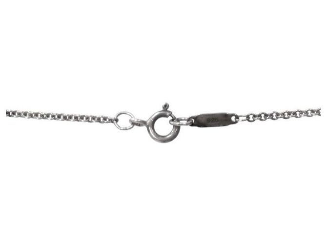 Tiffany & Co Triple Heart Bar Silberkette - Ansicht 4