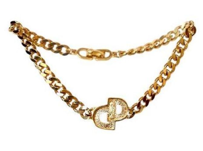 Dior Pulsera Cubic CD Gold - vista 2