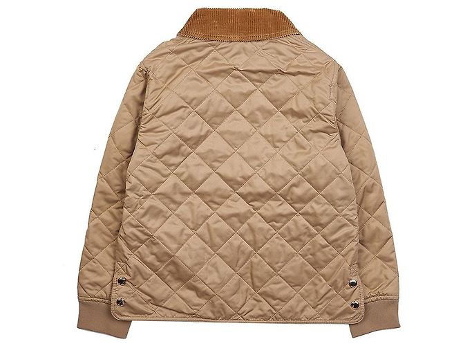 Burberry Steppjacke mit Rautensteppung für Mädchen OTIS Orange - Ansicht 2