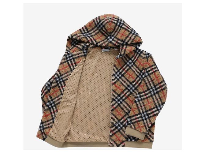 Burberry Giacca in pile a quadri per bambini - vista 5