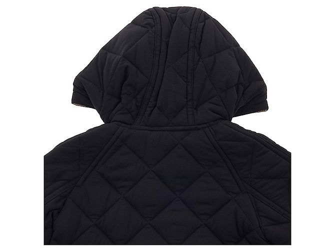 Burberry Cappotto trapuntato a diamante per bambino MN REILLY Nero - vista 7