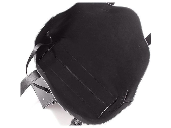 Valigetta Saint Laurent in pelle nera Nero - vista 4