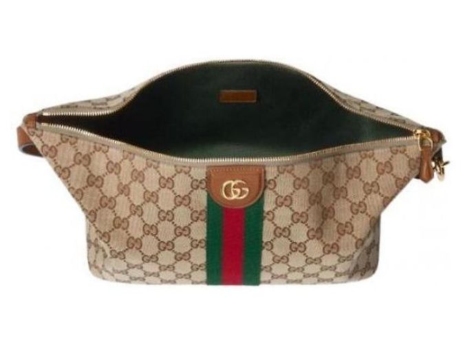 Gucci Borsa Vanity Medium con manico superiore Marrone - vista 6