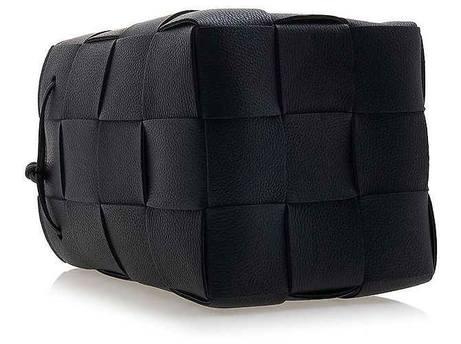 Bottega Veneta Borsa bucket Intrecciato Nero - vista 5