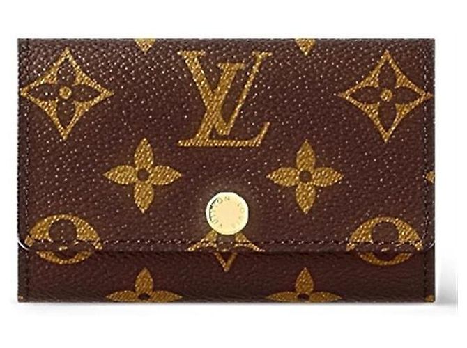 Louis Vuitton Portachiavi Monogram Nero - vista 7