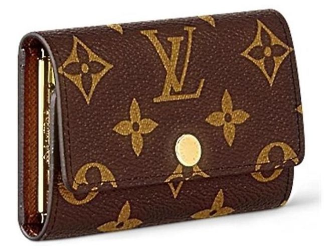 Louis Vuitton Portachiavi Monogram Nero - vista 8