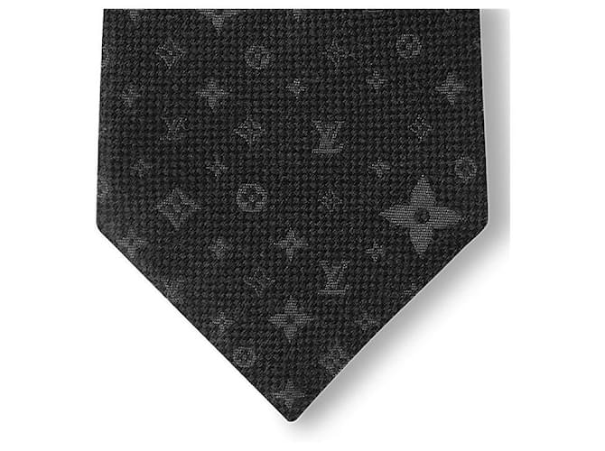 Louis Vuitton Monogram Star Krawatte Schwarz - Ansicht 10