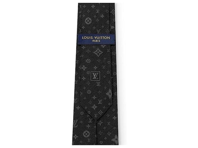 Louis Vuitton Monogram Star Krawatte Schwarz - Ansicht 2