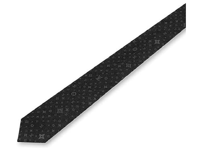 Louis Vuitton Monogram Star Krawatte Schwarz - Ansicht 4