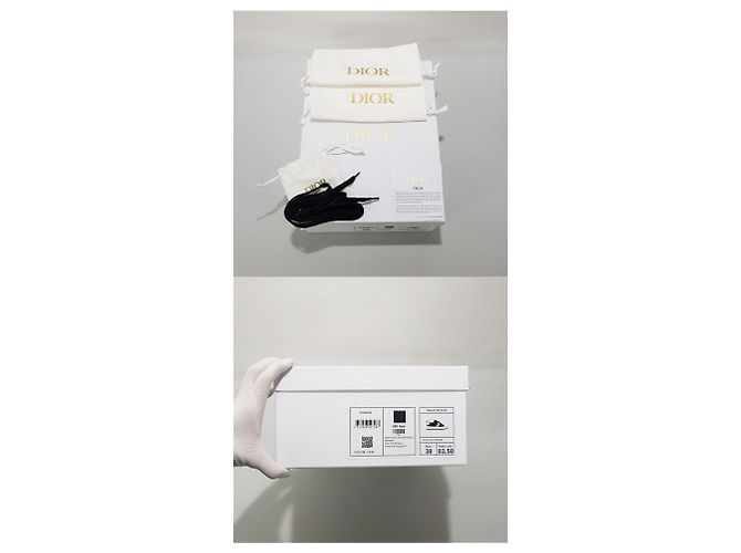 Sneakers con platform Walk and Dior Argento - vista 10