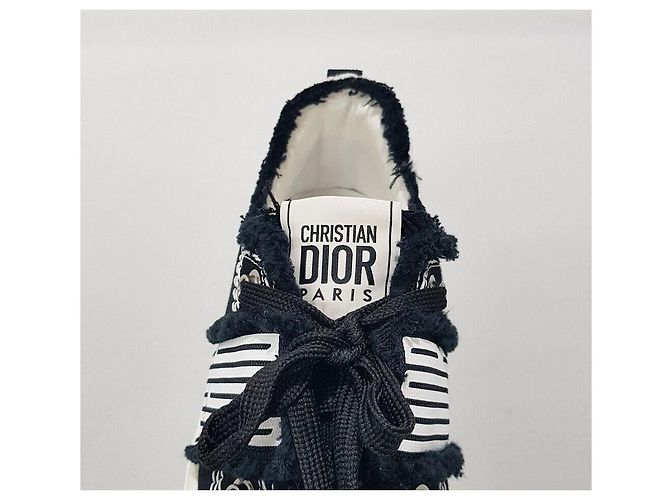 Sneakers con platform Walk and Dior Argento - vista 4