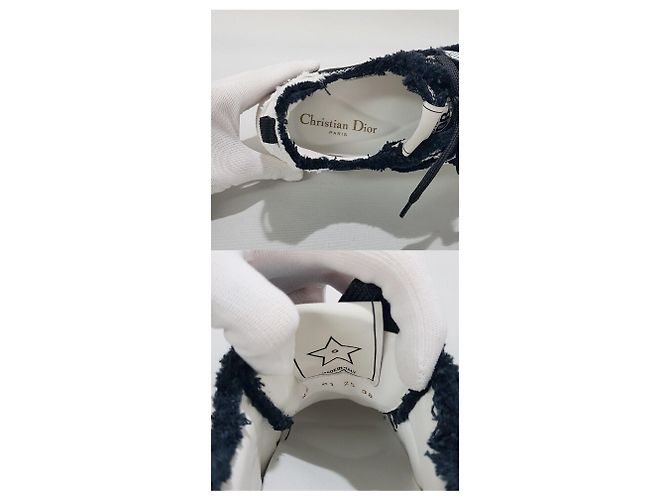 Sneakers con platform Walk and Dior Argento - vista 7