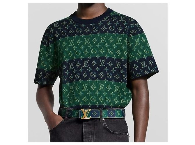 Louis Vuitton T-shirt girocollo a maniche corte Monogram Nero - vista 2