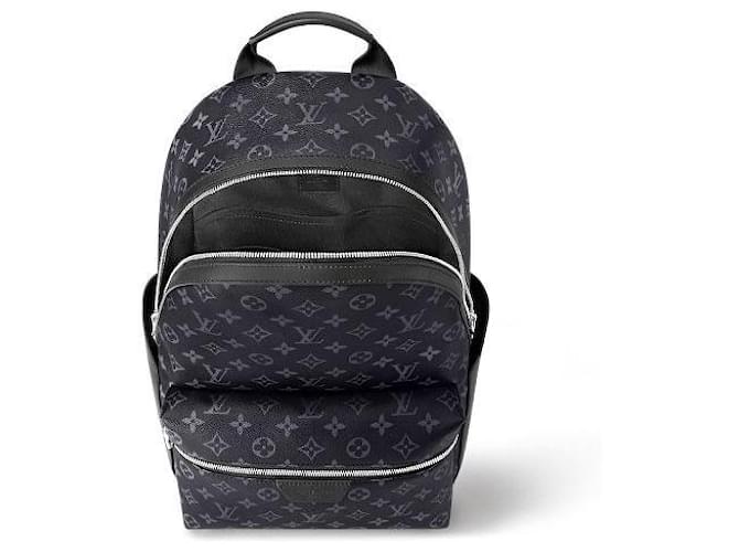 Louis Vuitton Zaino Discovery PM Monogram Eclipse Nero - vista 3