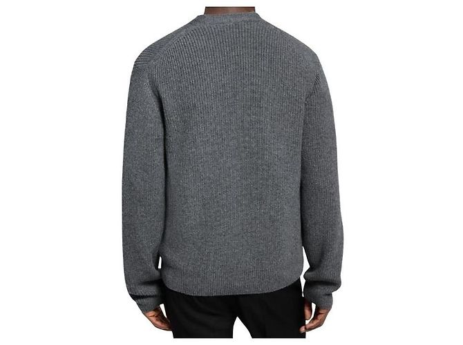 Louis Vuitton Bestickter Signature-Kaschmir-Cardigan Braun - Ansicht 3
