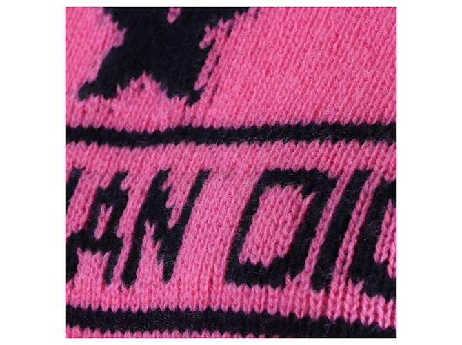 Christian Dior Kurzarm-Strick Pink - Ansicht 4