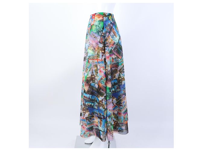 Falda Balenciaga Banding Multicolor - vista 2