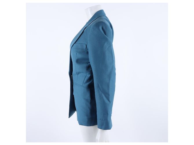 16 Céline Giacca a maniche lunghe Celine Blu - vista 2
