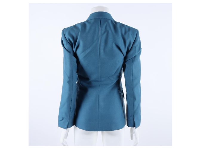 16 Céline Giacca a maniche lunghe Celine Blu - vista 3